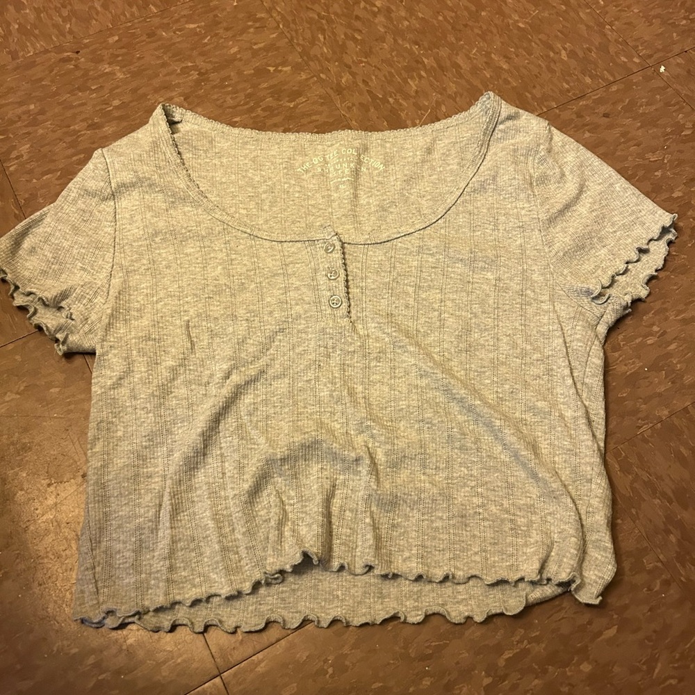 Aerie Gray Women's Top